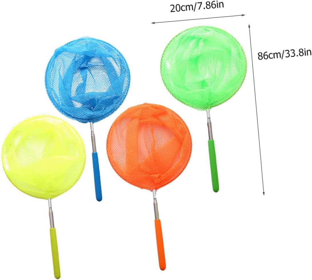 1Set Extendable Catching Nets Insect and Butterfly Fishing Kit for Outdoor Exploration for Gross Motor Skills