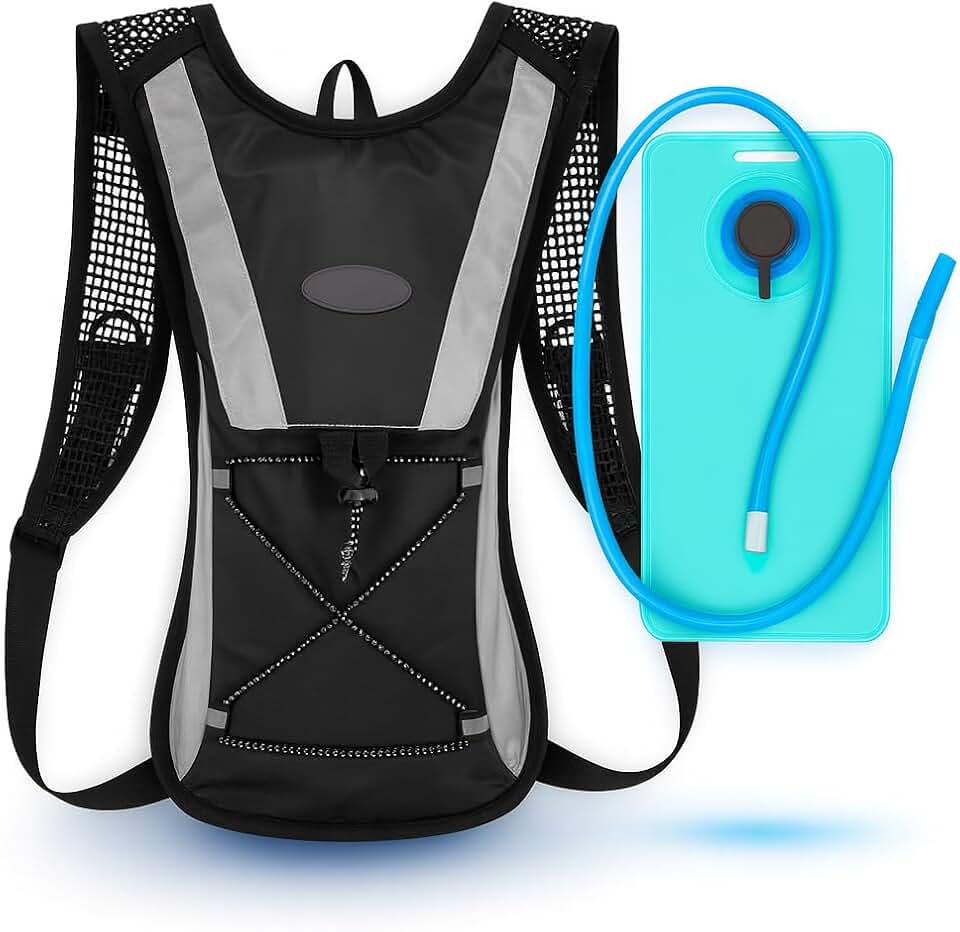 Mochila de Hidratação para Bike e Ciclismo – Bolsa Impermeável 8 Litros com Reservatório – Leve, Compacta, Esportiva – Corrida, Trilha, MTB e Esportes Outdoor
