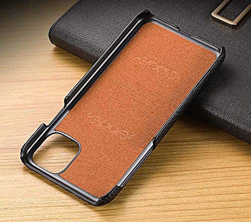 Funda iPhone 11 cuero aut&eacute;ntico fina a prueba de ca&iacute;das 6