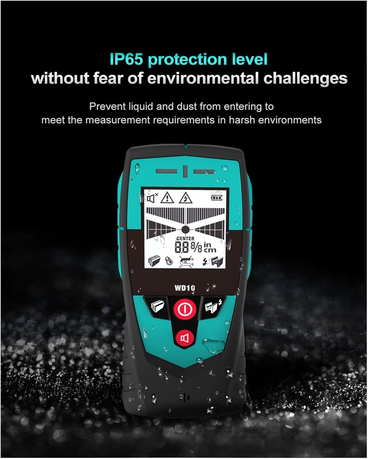 Stud Finder, Stud Finder Wall Scanner Multifunction Wall Detector Metal Detector Handheld Stud Finder Wall Scanner Wire Detector