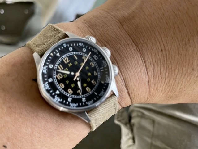 ミリタリーモデル Amazon | [M.R.M.W.] ミリタリーウォッチ メンズ TYPE A-15 elapsed