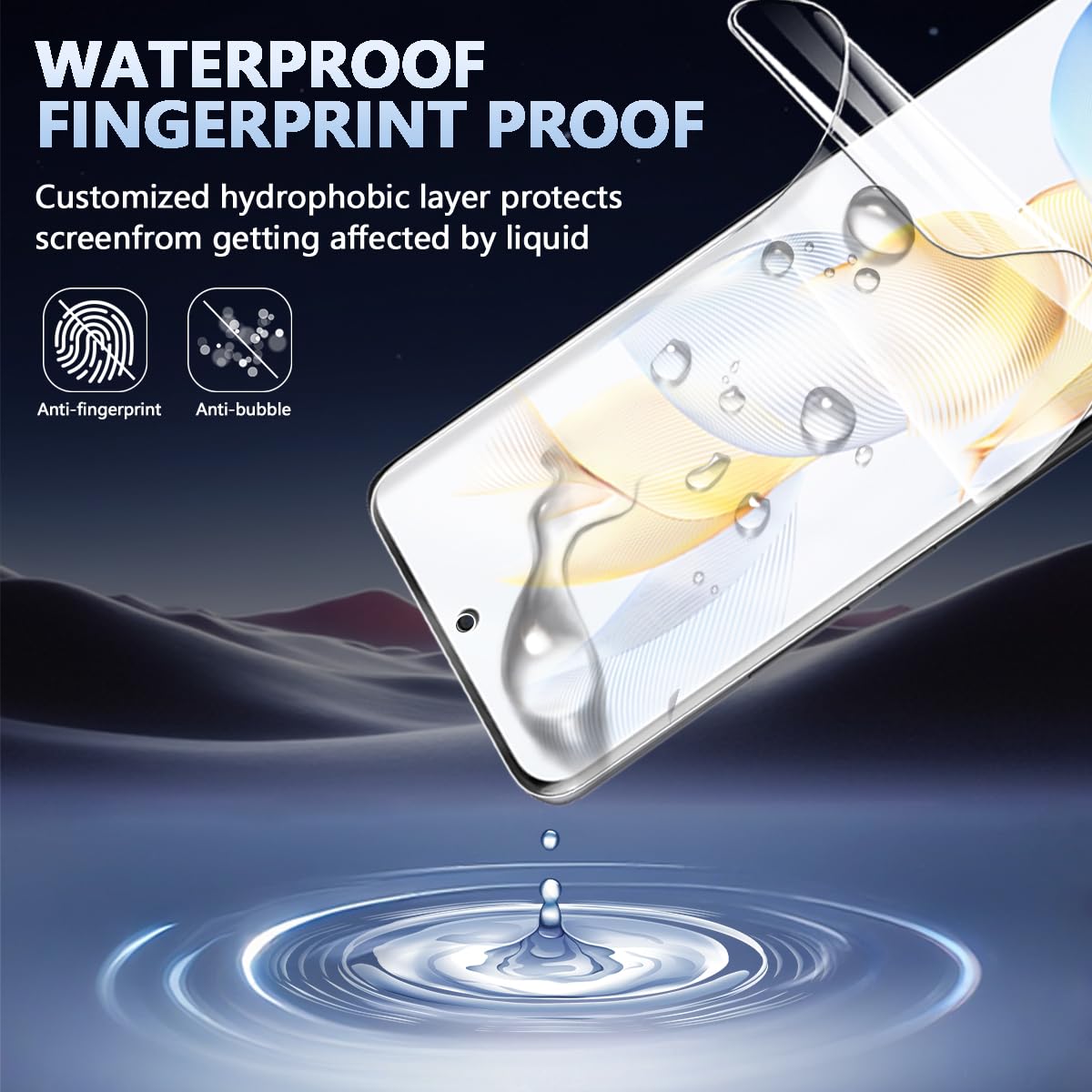 4 Pellicole Protettive TPU Per Honor 90 – HD Trasparente, Copertura 3D Completa, Installazione Facile - 4