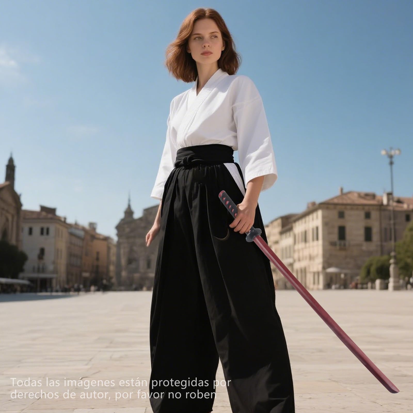 Holz Katana Schwert, Bokken Kendo-Schwertkampf-Training, Samurai Schwert, Rollenspiel Cosplay Iaido-Bokken