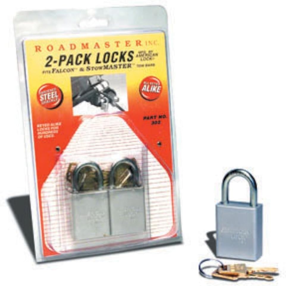 Roadmaster 302 Quick Disconnect Padlock (Pack of 2)