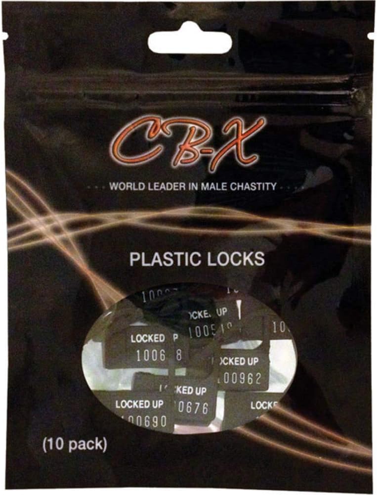 CB-X Chastity Devices Disposable Locks - 10-Piece