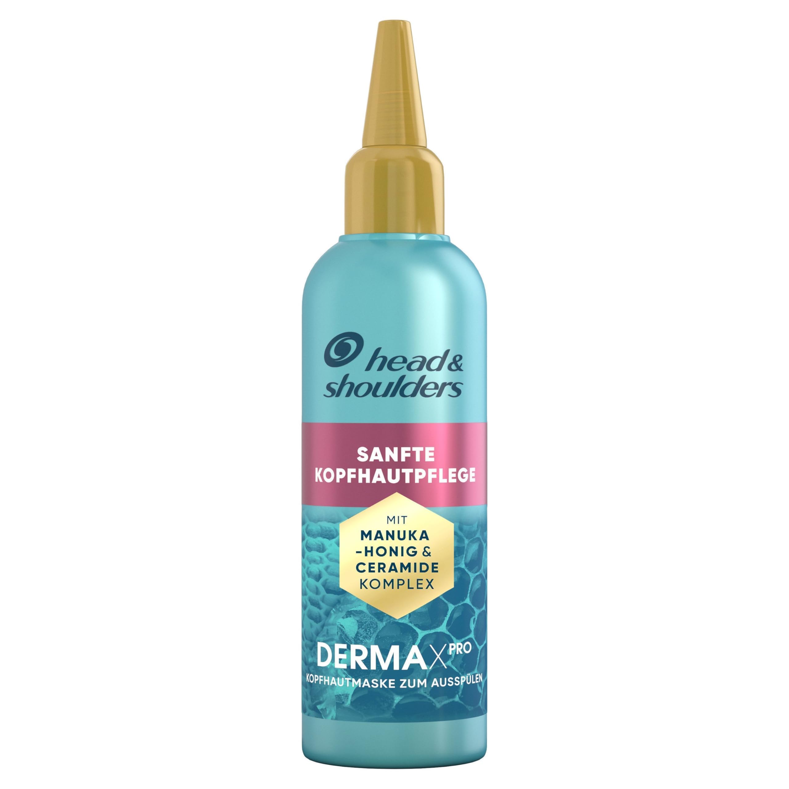 Head & Shoulders DermaXPro Sanfte Kopfhautbehandlung 145ml mit Manuka-Honig und Ceramid-Komplex. Schützt Trockene Kopfhaut und Spendet Feuchtigkeit