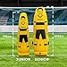 FORZA Pro Soccer Air Mannequin (Junior & Senior) | Inflatable Soccer Free Kick Training Dummies | Pack of 1, 3 or 5 Soccer Dummy Wall | Optional Carry Bag (No Carry Bag, Senior Pack of 5)