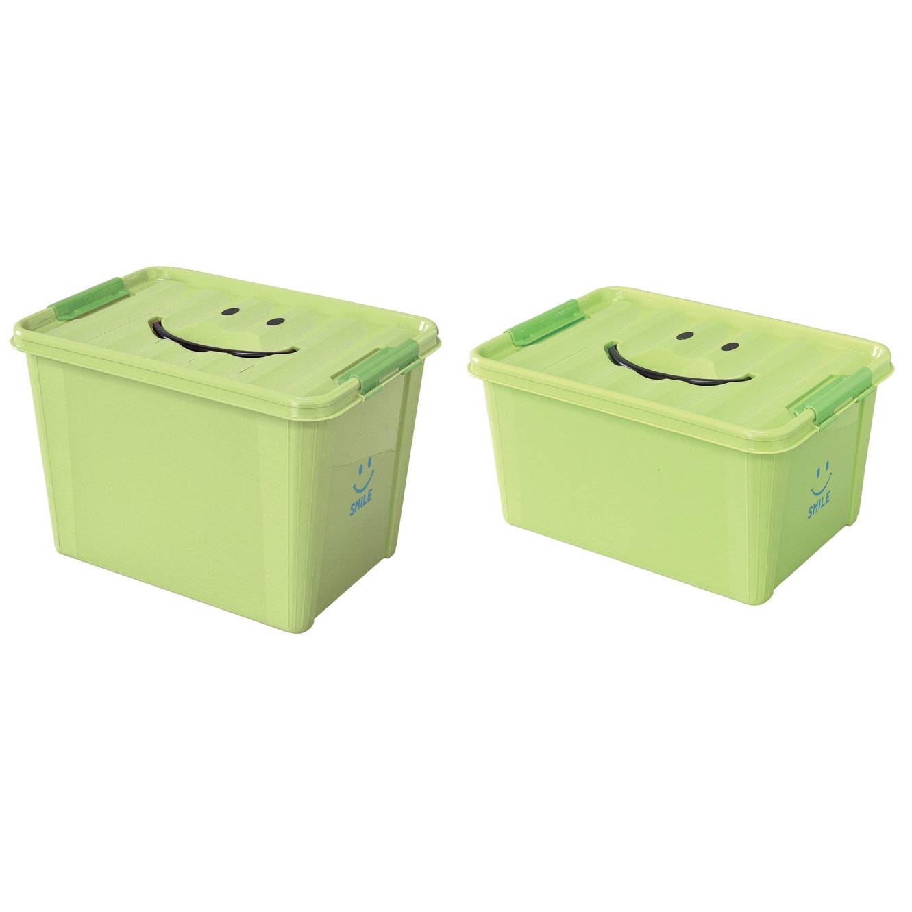 Time ConceptTime Concept Storage Box, Green, 2 Piece