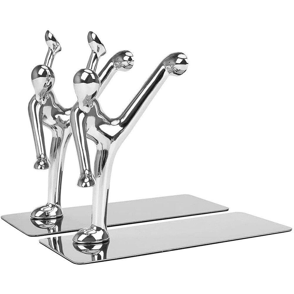Supports de Livres Antidérapants en Métal au Design Élégant