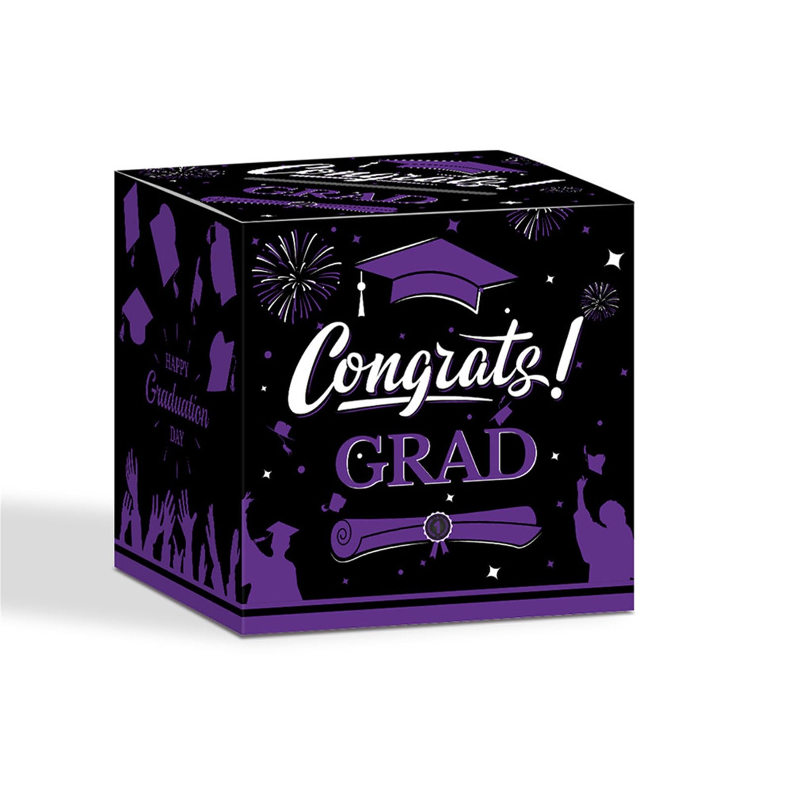 Kalttoy Purple Decoration Ballot Box Practical Voting Box Easy Assembly Party For Teachers Students And Organizers School Event Organized Tool