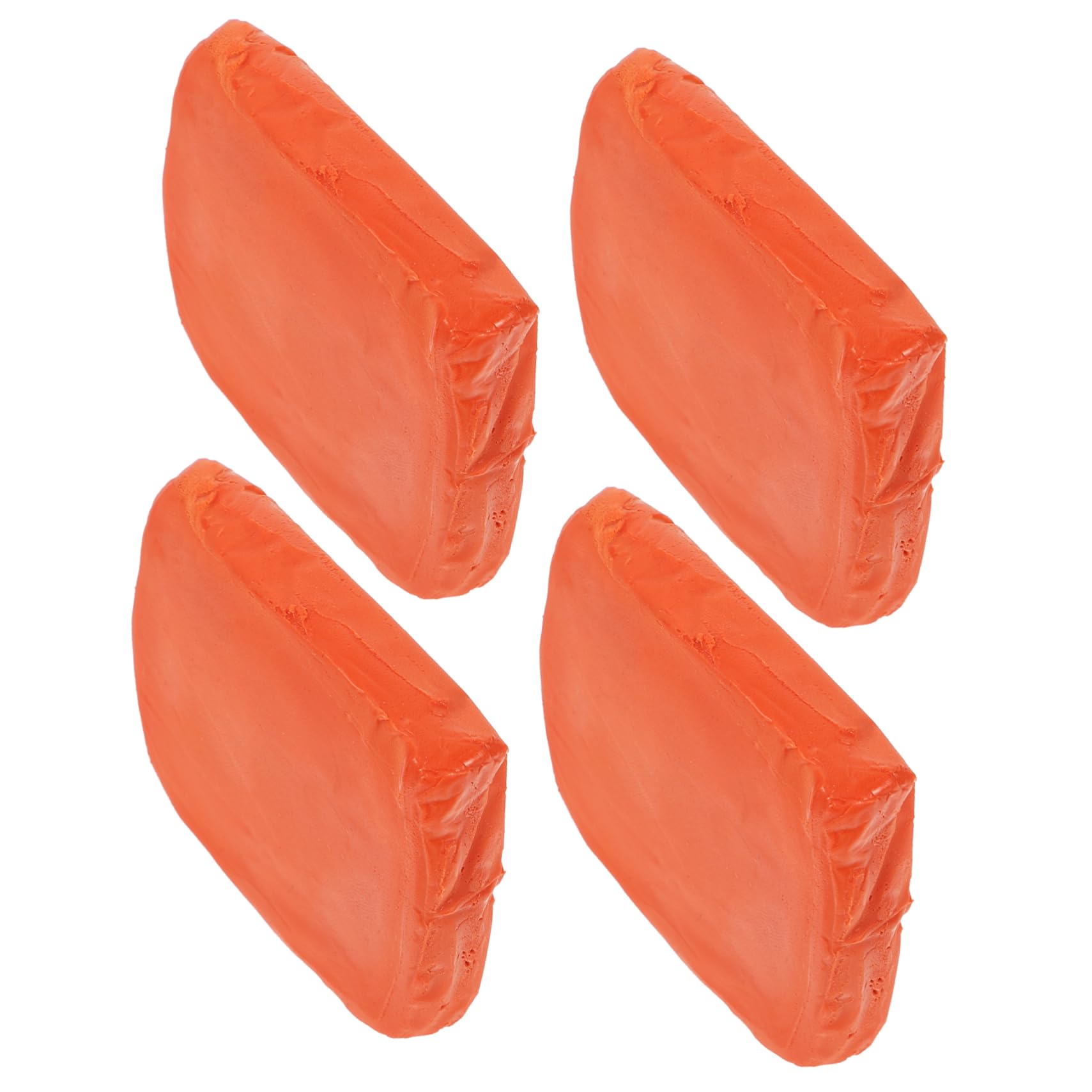 5 Set Dell'autolavaggio Argilla Sfregamento Plastilina Macchine Clay Block per I Dettagli Dell'auto Prodotti per La Pulizia Dell'auto Gomma da Cancellare Arancia 4 Pezzi*5