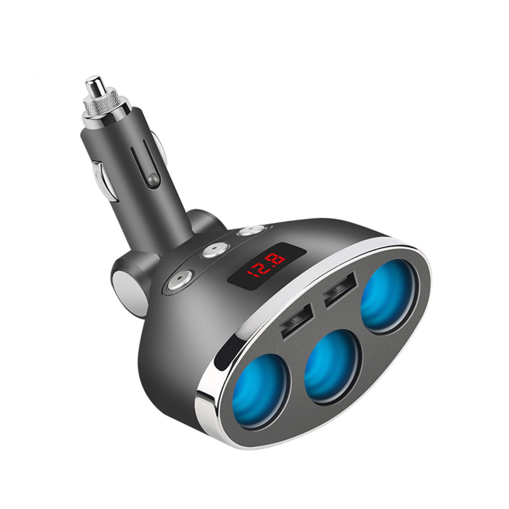 Mobestech 3 Pièces 1 3 Adaptateur de Chargeur de Voiture Chargeur USB de téléphone Prise Allume Voiture Allume- Automatique éclair Charge de la e