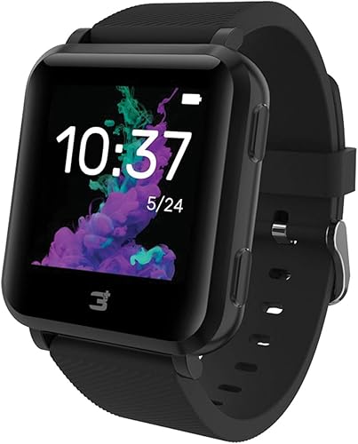 3Plus 3PL-VIBEPLUS-BK Vibe+ Reloj inteligente, color negro disponible en Yaxa Venezuela