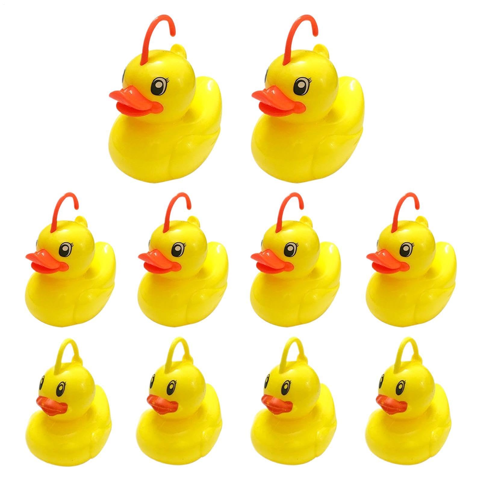 Duck Fishing Game - Hook A Duck Game | Ducks Catching Games | Floating Ducks Set with Multiple Sizes, Interactive Water Play Toy for Bathtub Pool Beach Lake Outdoor Backyard Fun for Boys and Girls