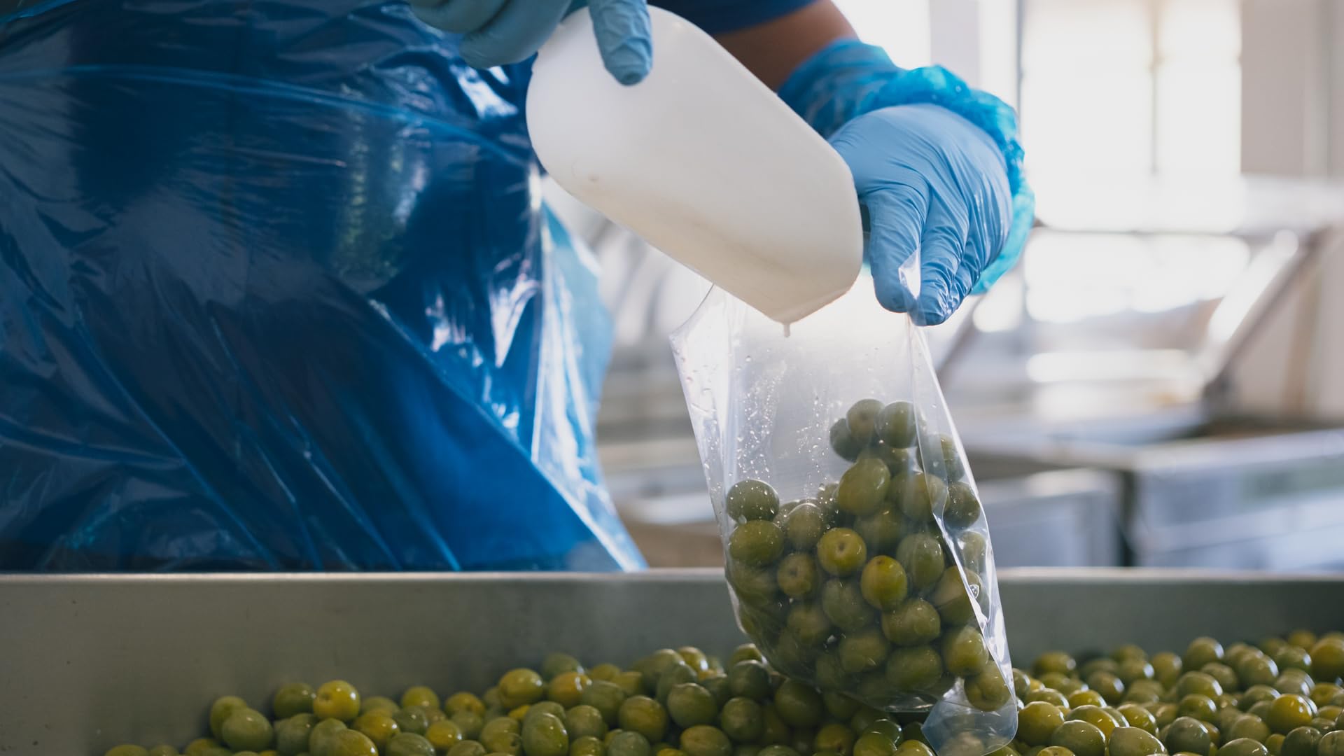 Terramia Olives Vertes Douces Siciliennes Dénoyautées – Qualité Supérieure, Idéales pour l'Apéritif, Grand Format 2kg (4 Sachets x 500g)