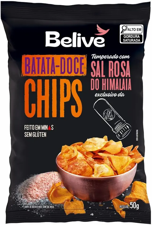 Chips de Batata-Doce Sem…