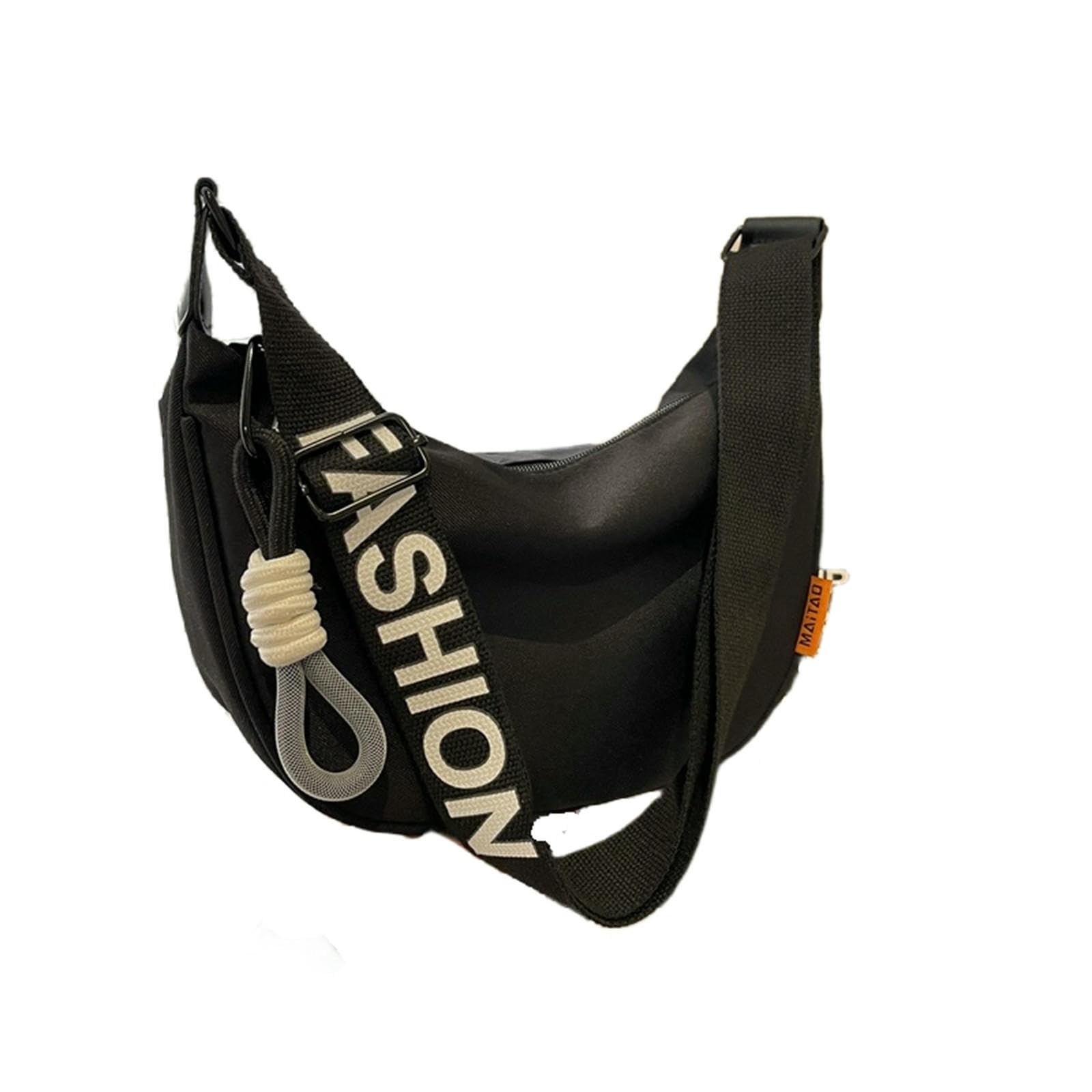 Bolso cruzado informal para el gimnasio o diario con cómoda correa ancha.