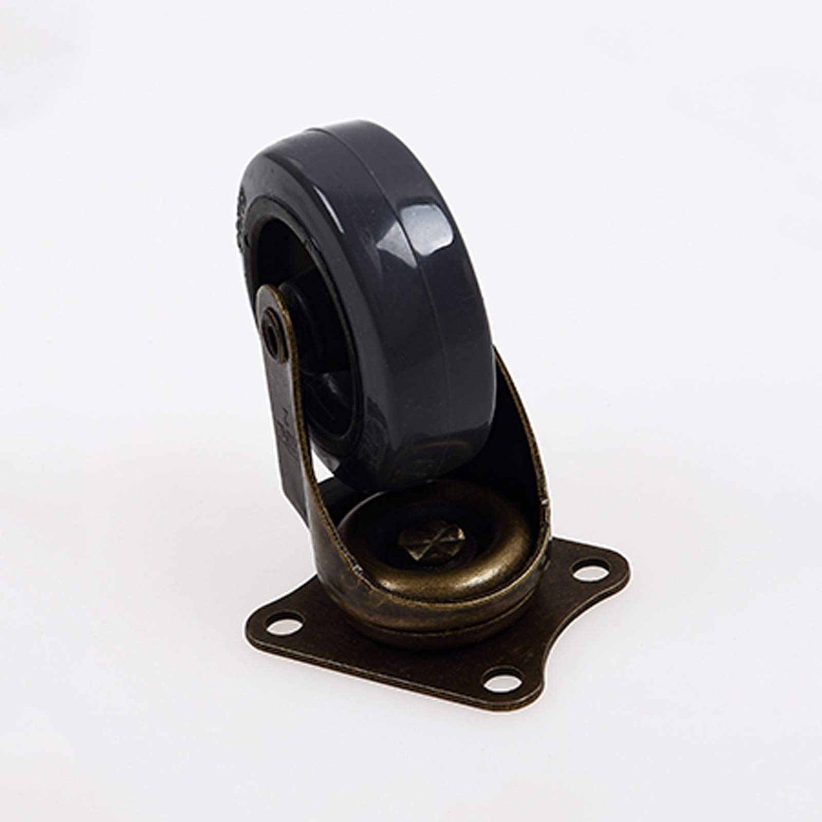 Ruedas Giratorias, Ruedas De Placa De Servicio Pesado, Ruedas De Nylon para Muebles, Ruedas Macizas Antiguas Vintage, Ruedas Giratorias De 360 °, Sofá, Pies De Piano, Capacidad De Carga 100
