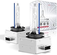 Vista 1 de Lámpara de faros Xenon HID D1S D3S - 4300K 6000K 8000K - 2 unidades - Sinoparcel, 8000k