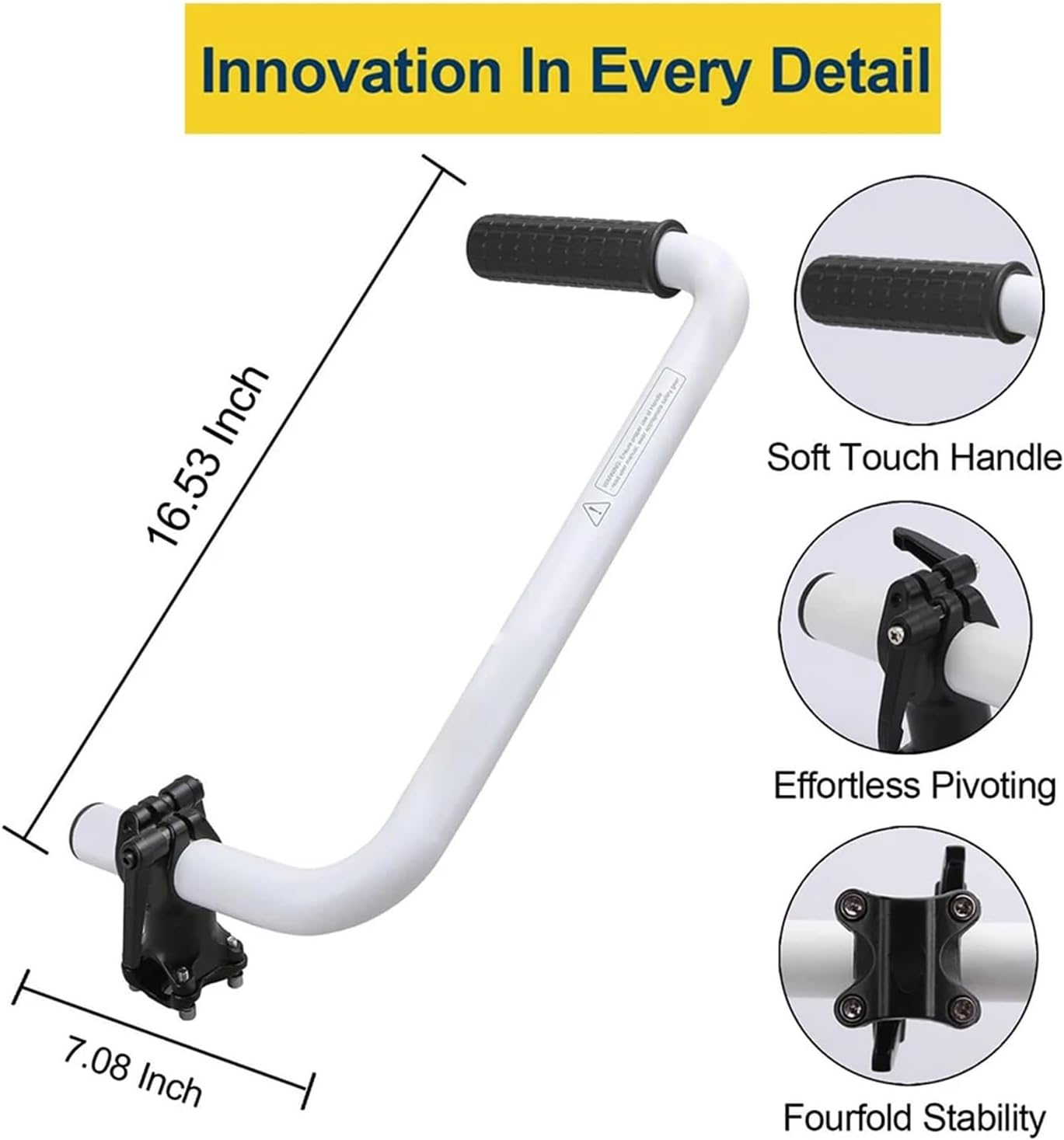 Lawn Mower Accessories Upgraded Trimmer Handle String Extension Ergonomic Back Saver Lawn Grip Tool