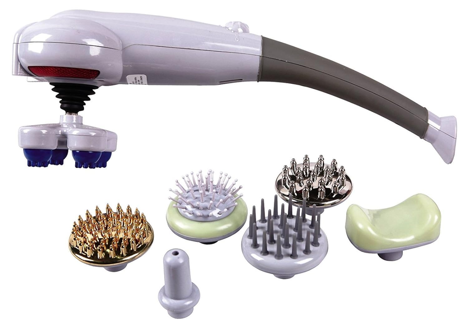 Buyntry head neck shoulder back leg foot pain relief with advance finger care massager 3