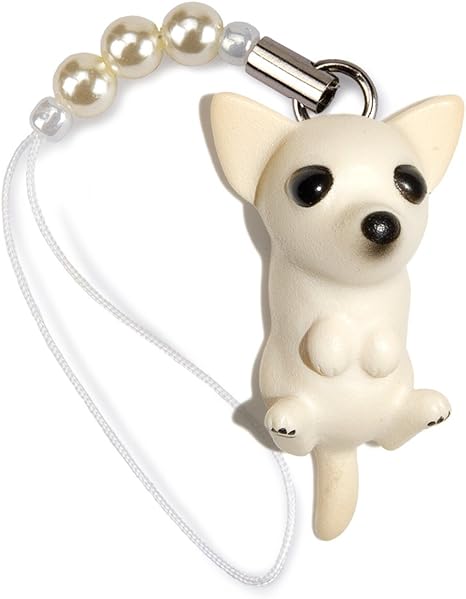 Amazon Co Jp ペットラバーズ 犬種 Dog 92 Chihuahua スムースコートチワワ ホワイト ビーズ ストラップ Dn 6002 家電 カメラ