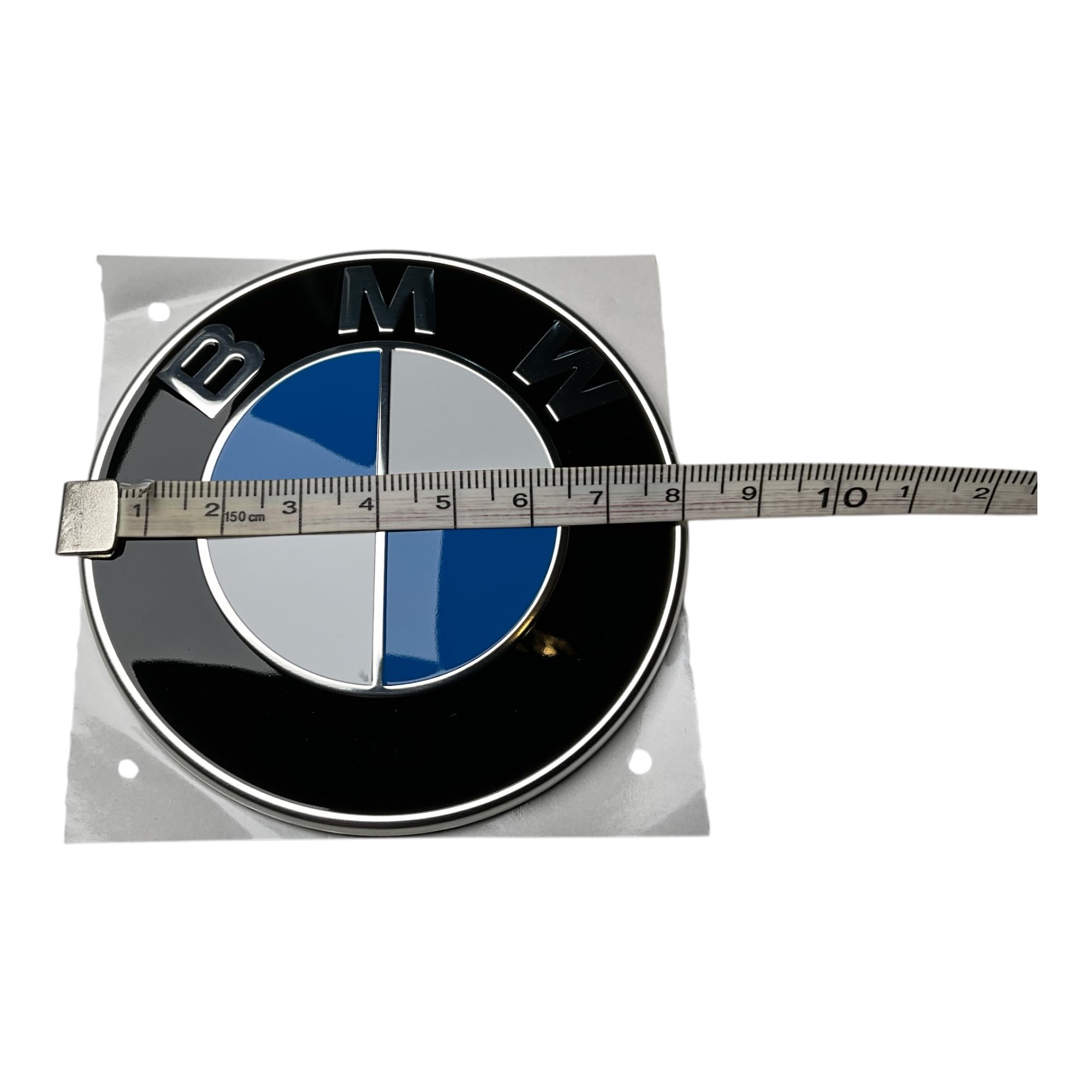 BMW F30 Sedan Bumper Cover Emblema (Round) Anteriore NUOVO