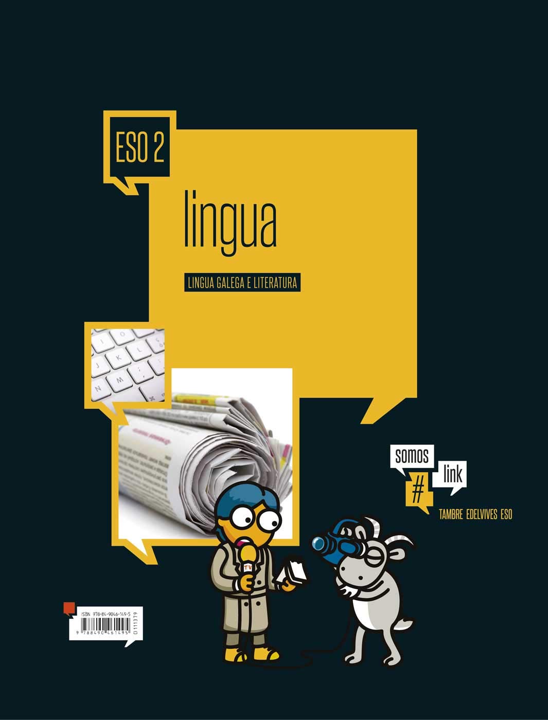 Lingua Gallega e Literatura- Dos Volumenes - 2º ESO (Somoslink) - 9788490461495