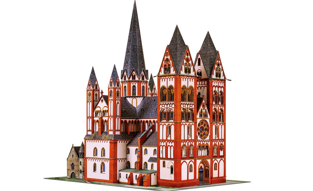 Kartonmodellbau. Limburger Dom (1:200)