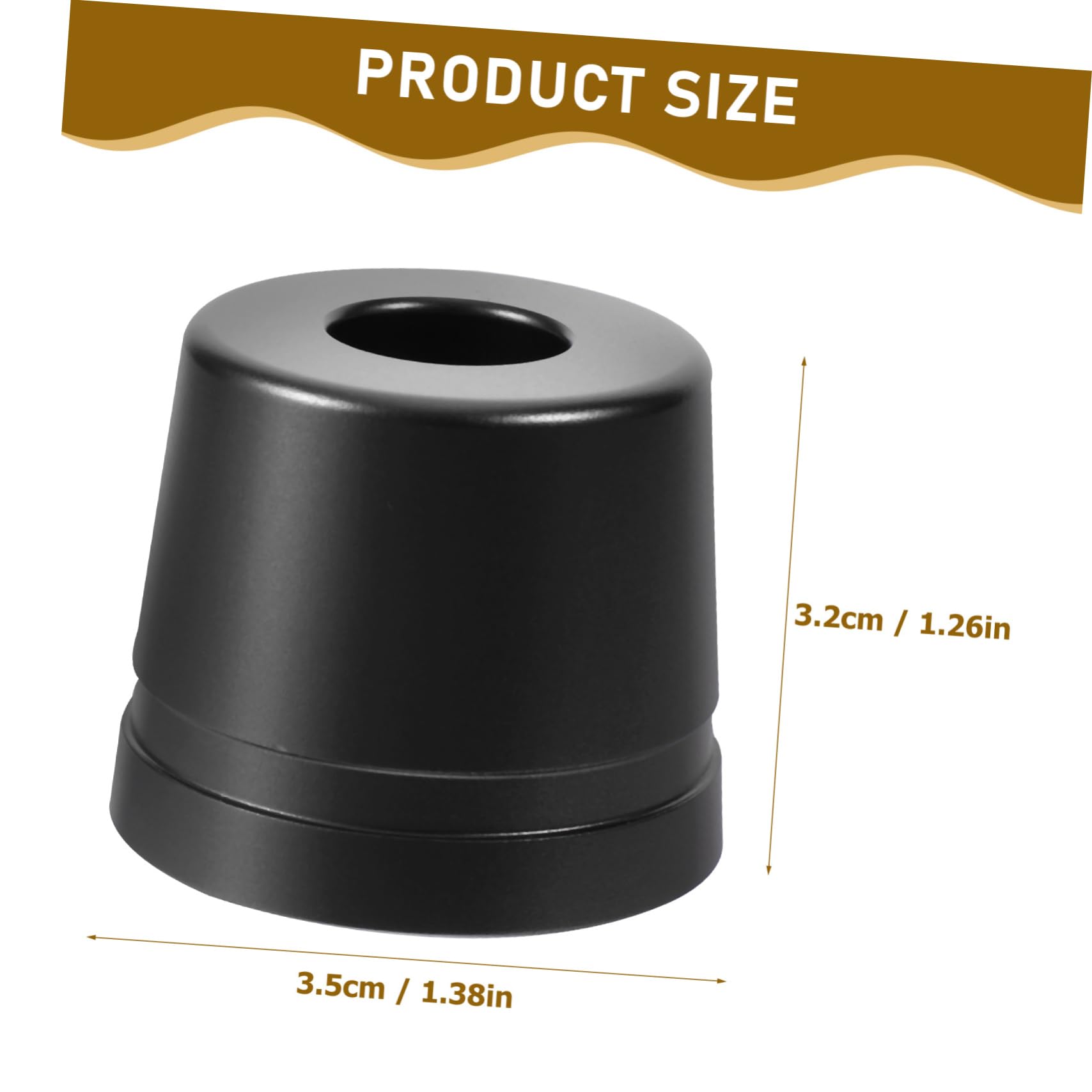 OHPHCALL Elegant Razor Holder Aluminum Alloy Razor Stand Double-sided Trimmer Storage Stand