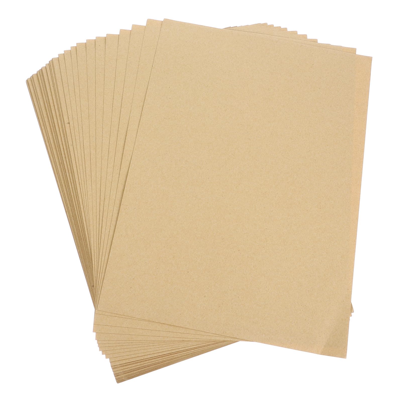 jojofuny Kraftpapier aus Holzschliff Dickes Braunes Pappe für Bastelprojekte Scrapbooking und Notizbücher Vielseitiges Kartonpapier für Diy-kunstwerke