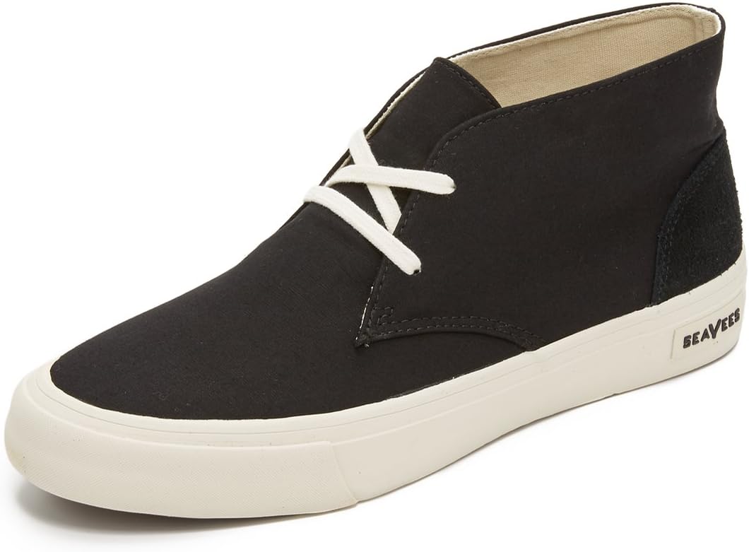 SEAVEES Men's Maslon Casual Desert Boot Black