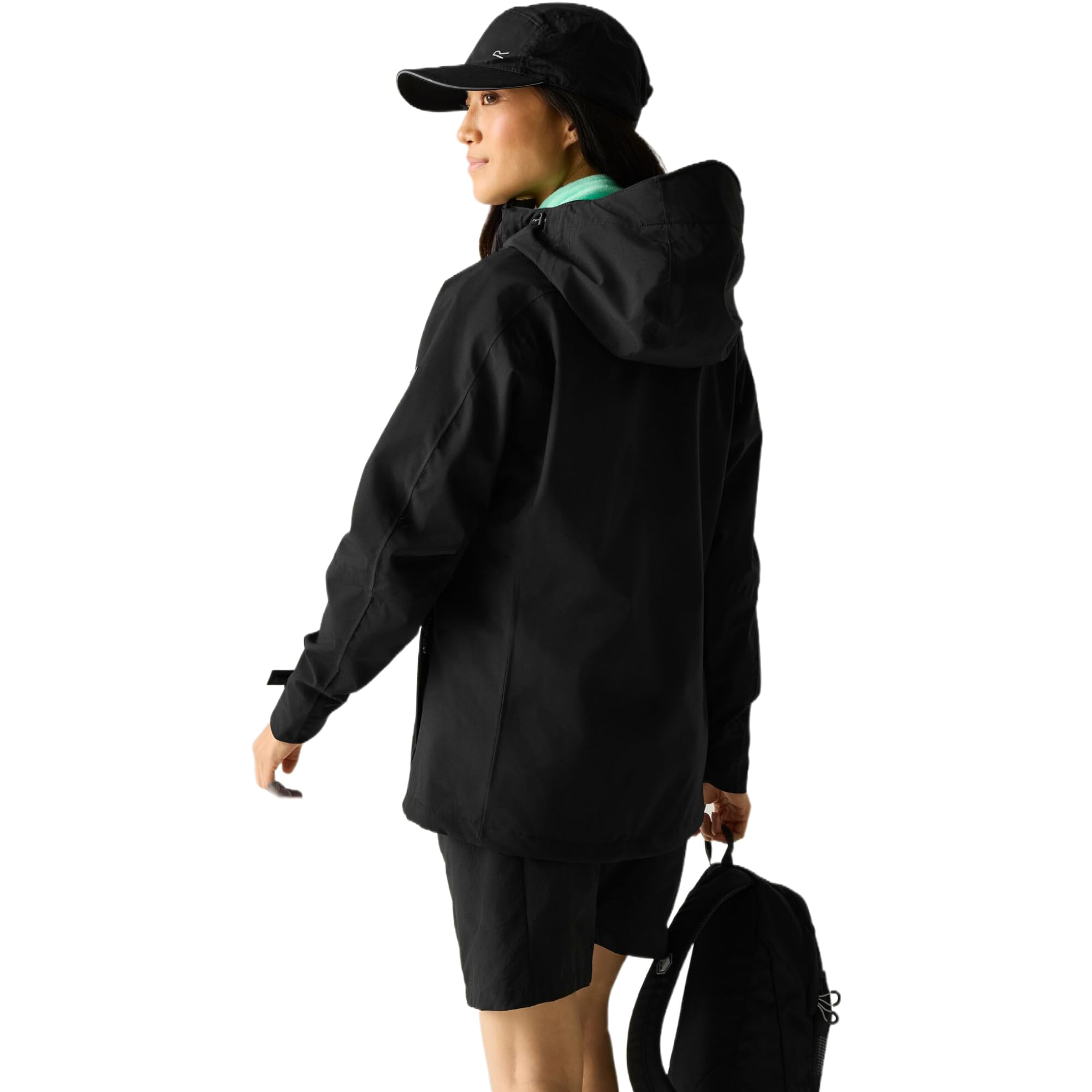 Regatta Ladies Birchdale Waterproof Durable Hooded Jacket Coat Giacca Impermeabile Donna