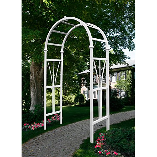 Dublin 45"W x 85"H Vinyl Arbor - Thumbnail 3