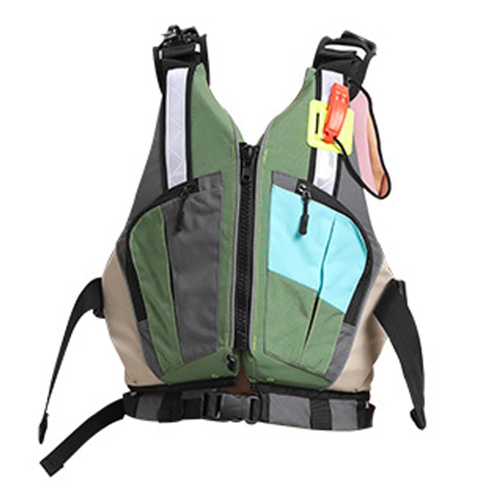 Chaleco Salvavidas Profesional para Adultos 100N Gran Flotabilidad Pesca Canotaje Kayak Chaleco De Natación con Tiras Reflectantes