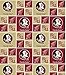 Florida State Cotton Fabric, Garnet & Gold - Sold By the Yard