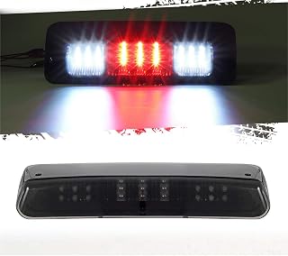 Partsam High Mount Stop Lights Third 3rd Brake Lights Replacement for Ford F150 F-150 04-08 2004 2005 2006 2007 2008 Smoked LED Rear Cab Roof Center Mount Brake Stop Tail Cargo Light Lamp