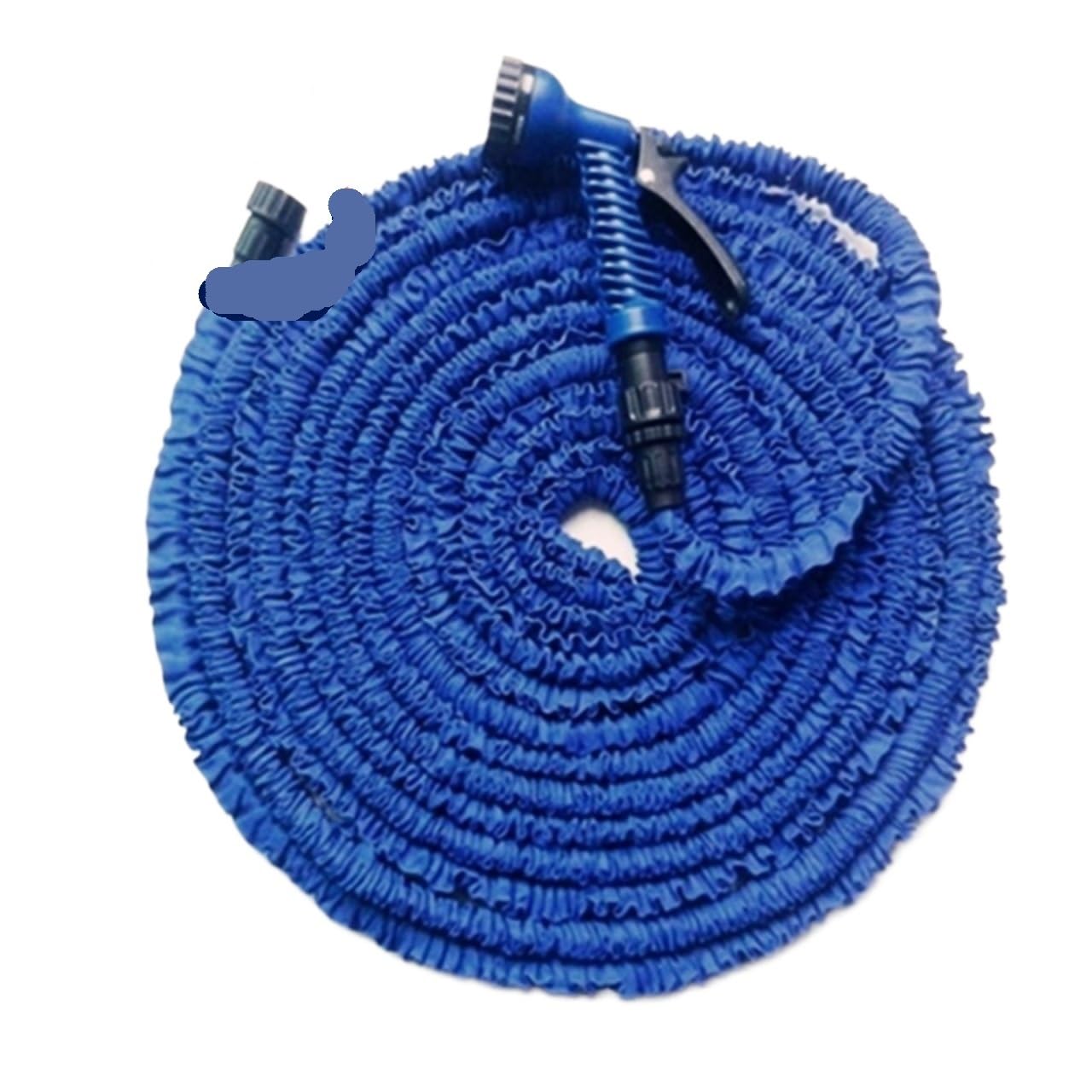 Itrhjtgp Blue Hose Pipe Watering Hose Flexible Expandable Garden Reels Water Pipe Car Wash Green 25Ft-200Ft For Gardening(,200Ft)