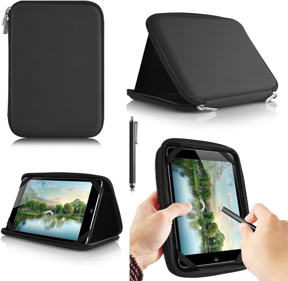 Casezilla Fusion 5 7 Inch Universal EVA Hard Shell Folio Case - Black