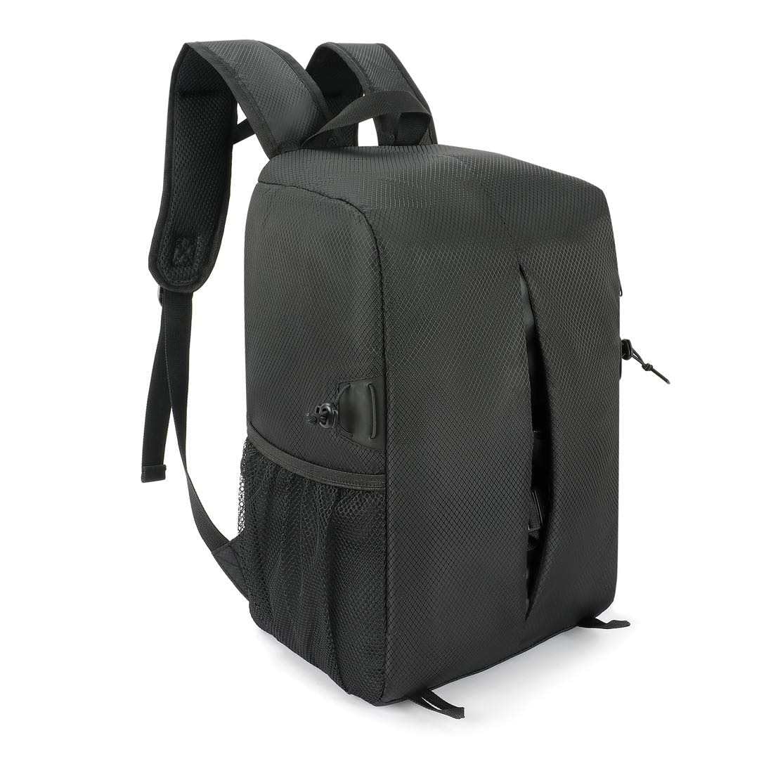 MOCHILA PARA CAMARA, CON TRIPODE, ANTIRROBO, IMPERMEABLE