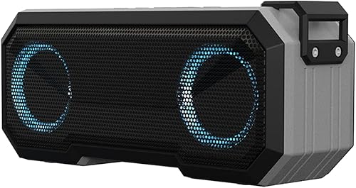 Miniatura 1 de E-SHIDAI Altavoces Bluetooth, altavoces Bluetooth portátiles con altavoces duales, pequeños pero potentes, batería de 12 horas, resistente al agua