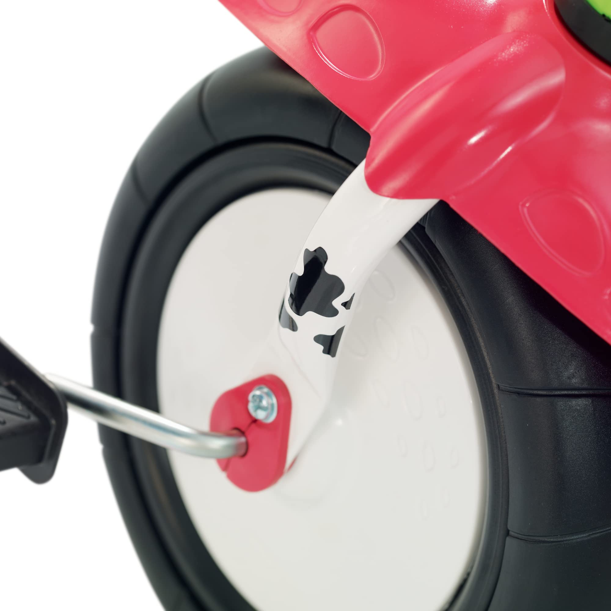 Kettler Funtrike Emma - das coole Dreirad mit Schiebestange - Kinderdreirad für Kinder ab 2 Jahren - stabiles Kinderfahrzeug inkl. kippbarer Sandschale - grün & rot