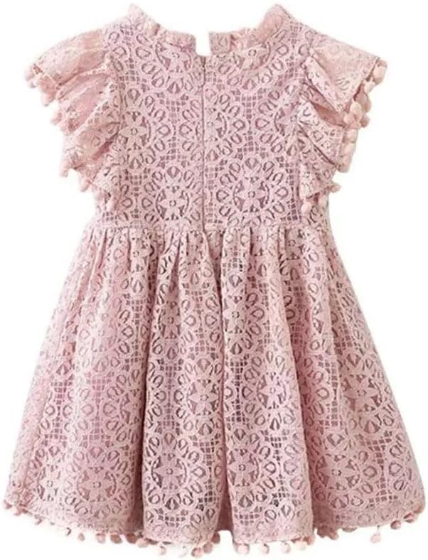 Girls' lace Dress for Birthdays and Sunny Days2
