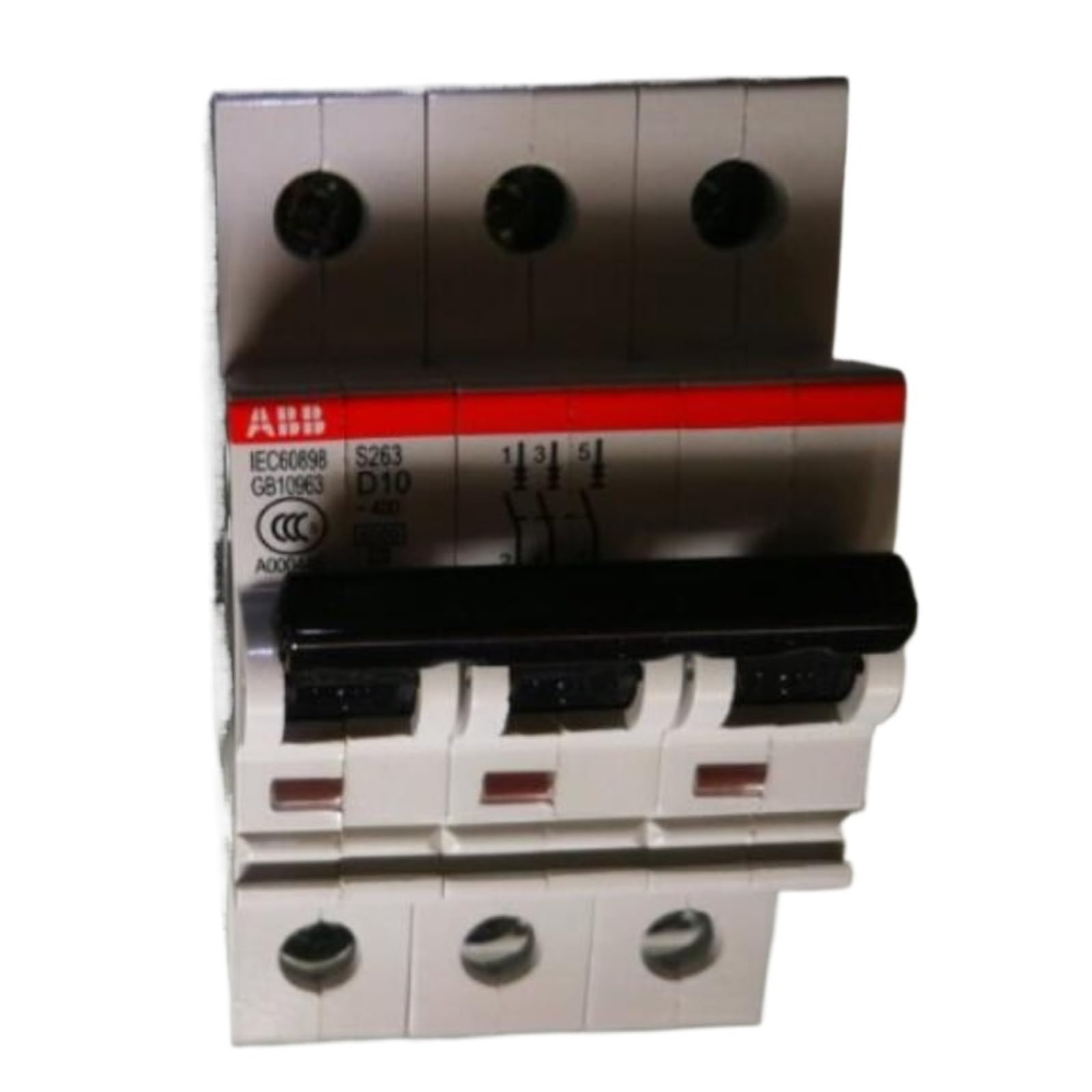 VSPPJYFG 1PCS Miniature Circuit Breaker S263-D10 3P 10A