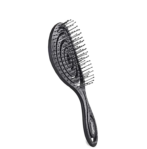 Miniatura 18 de Ninabella Cepillo desenredante para cabello para mujeres y hombres, no tira, cepillos alisadores para cabello lacio y rizado, cepillo desenredante