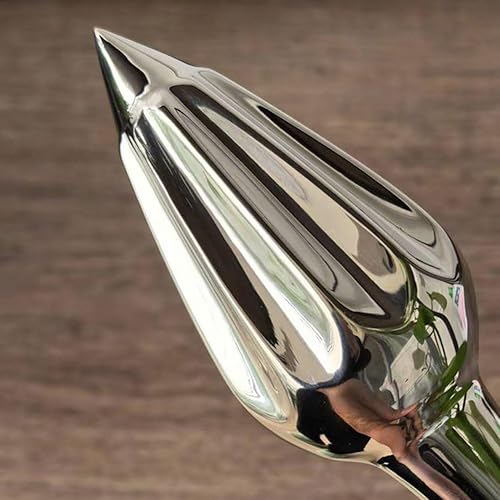 Miniatura 5 de Exprimidor manual de limón, extractor de cítricos de acero inoxidable, prensa manual de cono de fruta naranja, exprimidor de metal, exprimidor de