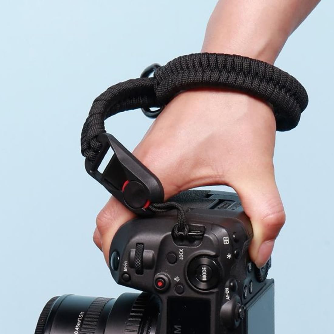 Dragonne Paracorde 550 Pour Appareil Photo – Détachement Rapide, 4 Pièces + Anneaux, Style Coloré