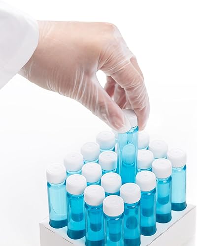 Miniatura 4 de Schneider - Guantes de examen de vinilo transparente, sin látex, guantes médicos desechables, guantes de limpieza, seguros para alimentos, sin