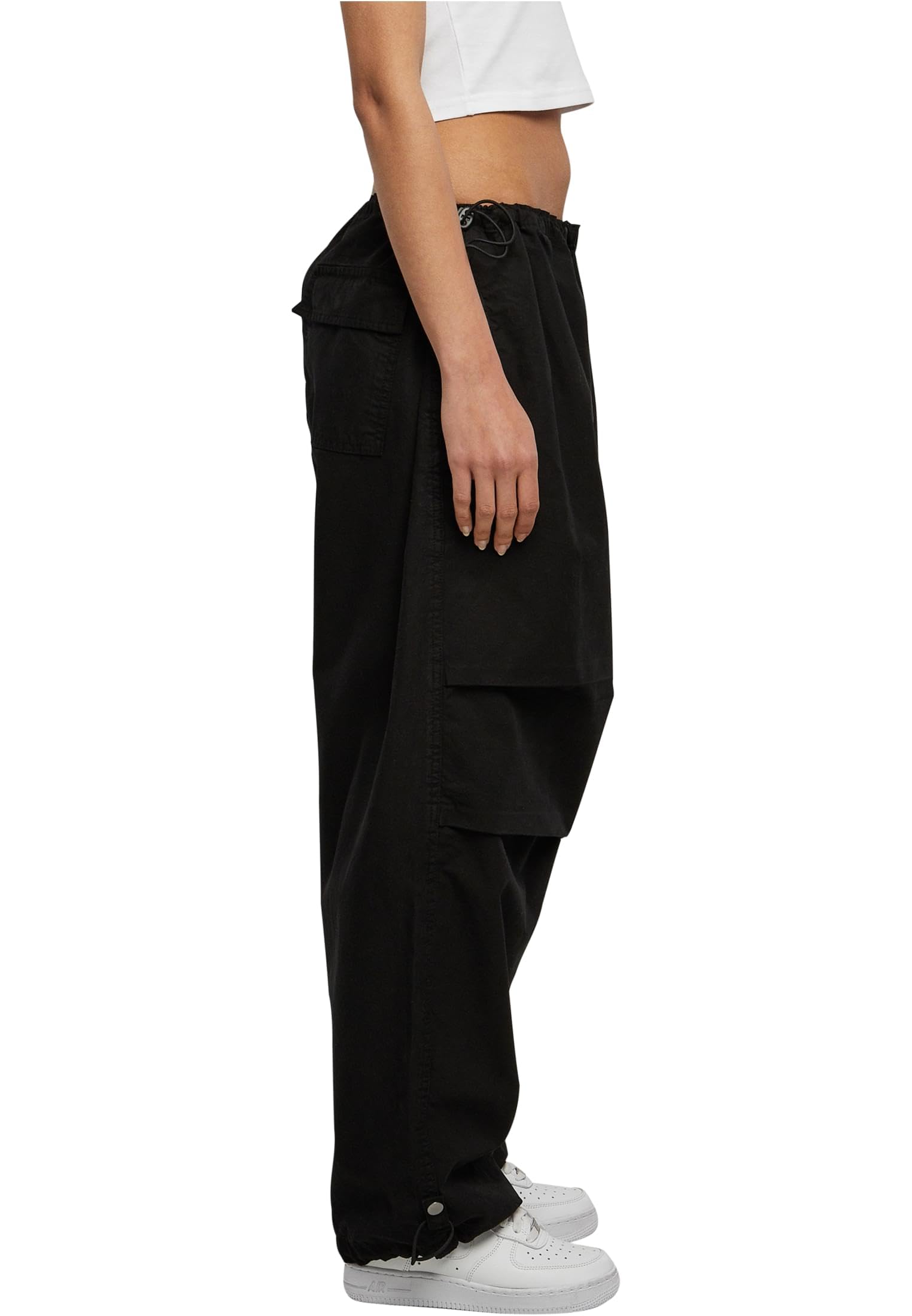 Urban Classics Tb6101-ladies Cotton Parachute Pants - Spodnie Kobiety