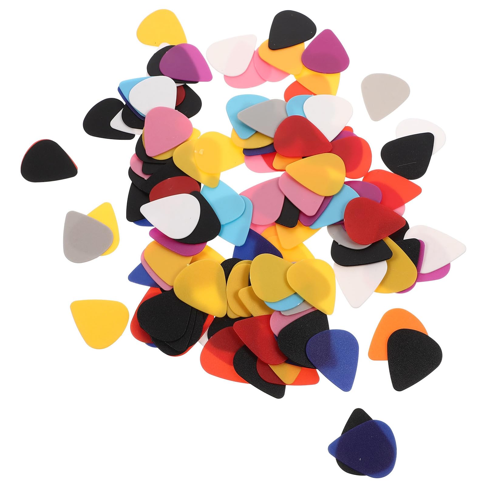 Toyvian 600pezzi Plettri Per Chitarra Leggeri e Resistenti Da Pz Spessori Per Musicisti Di Chitarra Elettrica e Acustica